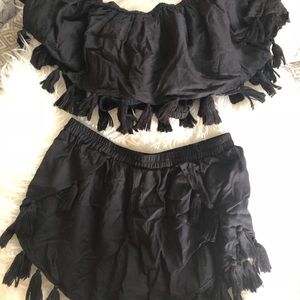 🌴ASOS Two-piece Tassel Outfit